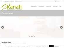 Tablet Screenshot of kanali.es